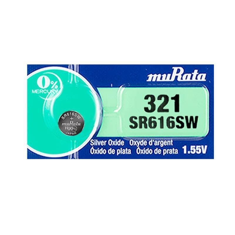 Murata Original 1 Pcs - 321 Sr616Sw Silver Oxides Batteries 1.55V
