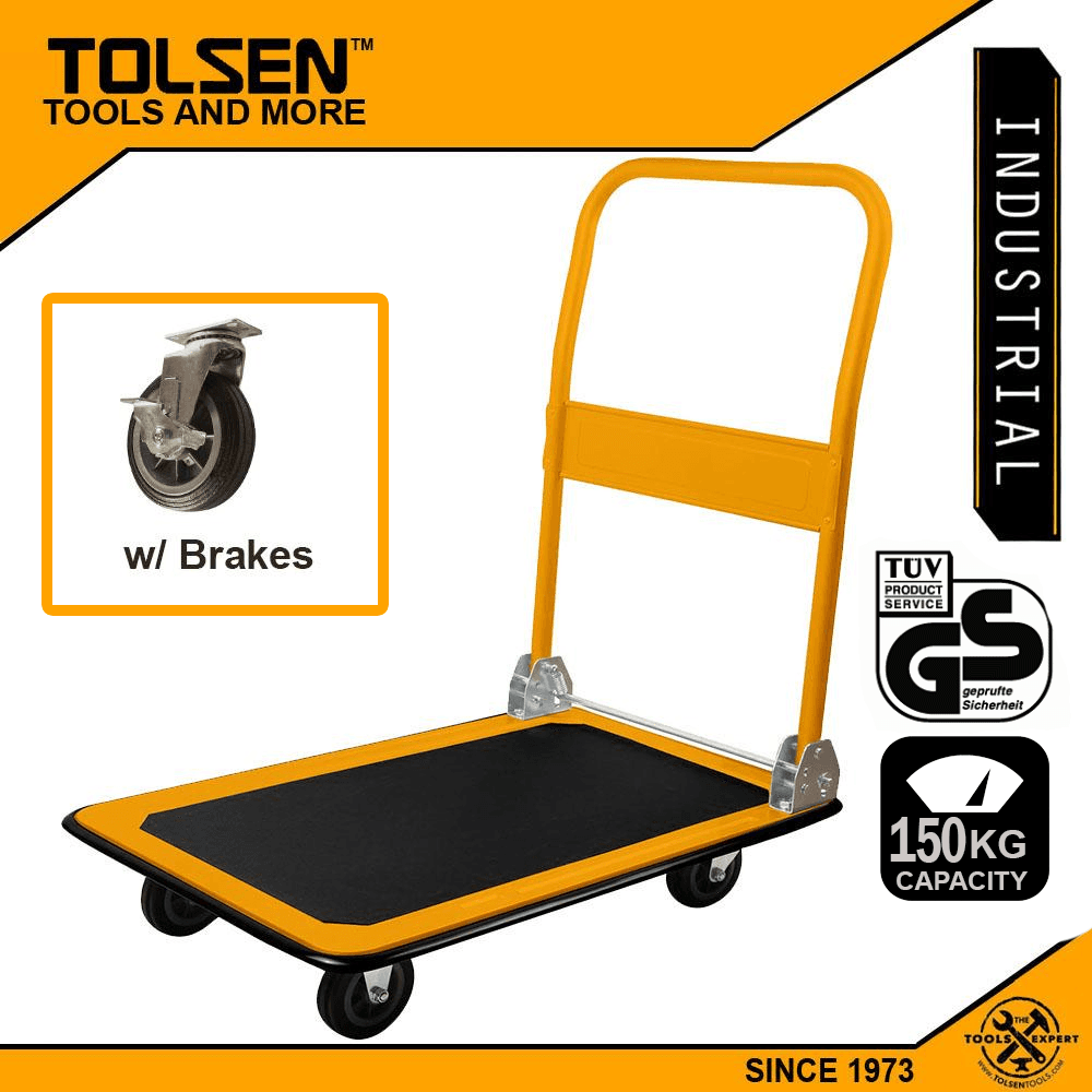 Tolsen Industrial Foldable Platform Hand Truck 150Kg