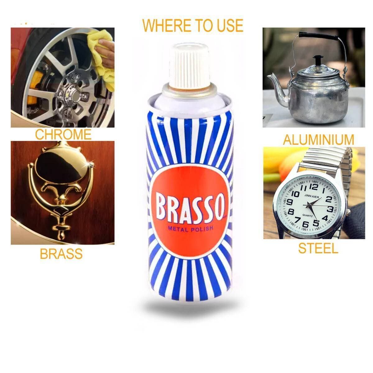 Brasso Polish For Metal Multipurpose - 200Ml