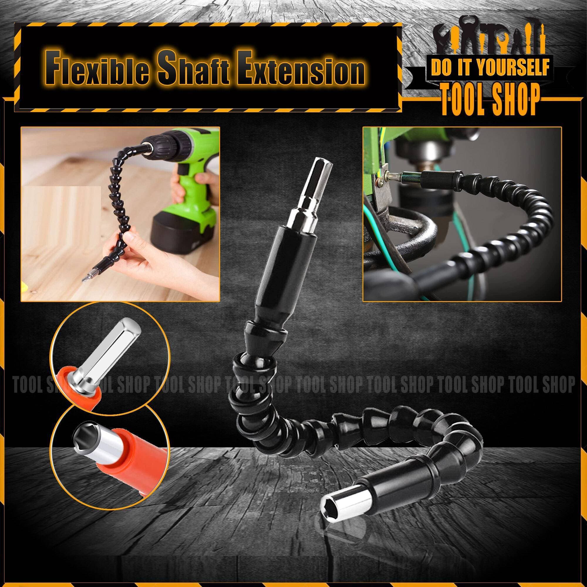 Flexible Shaft Extension Screwdriver Drill Bit Holder Link For Electronic Drill