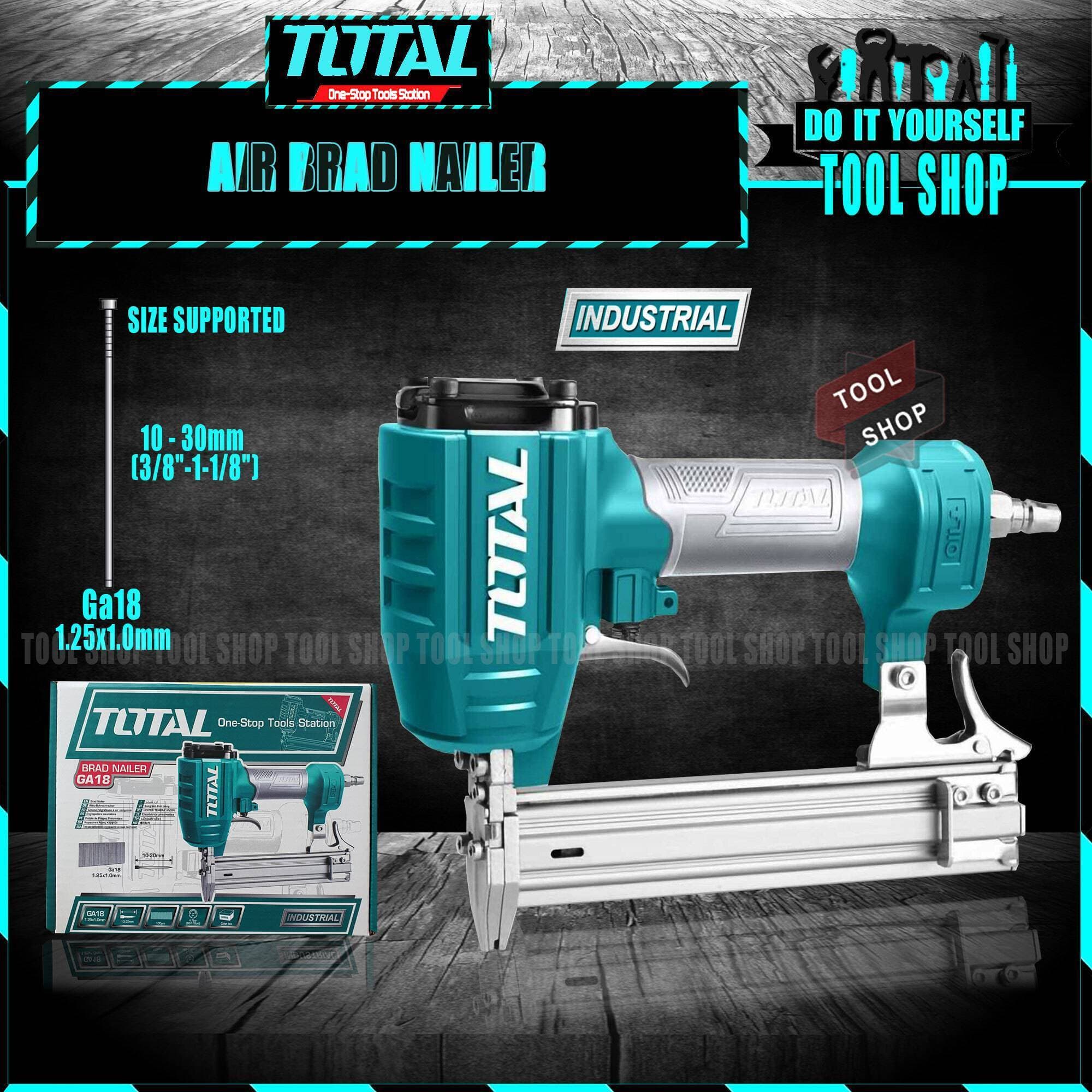 Total Original Air Brad Nailer - 10-30Mm Industrial