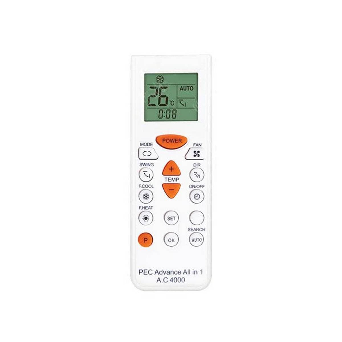 Universal Ac Splitter And Inverter Remote 4000-In-1