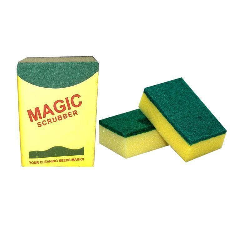 Pack Of 2 Magic Scrubber Scrub Sponge