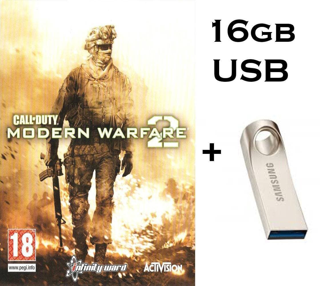 Call Of Duty Modern Warfare 2 - Complete PC GAME in 16gb Brand New USB - Computer And Laptop Games