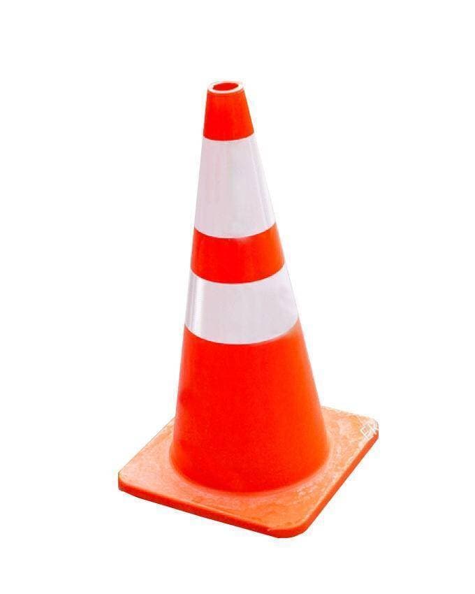 Road Safety Plastic Parking Cone 28 Inch