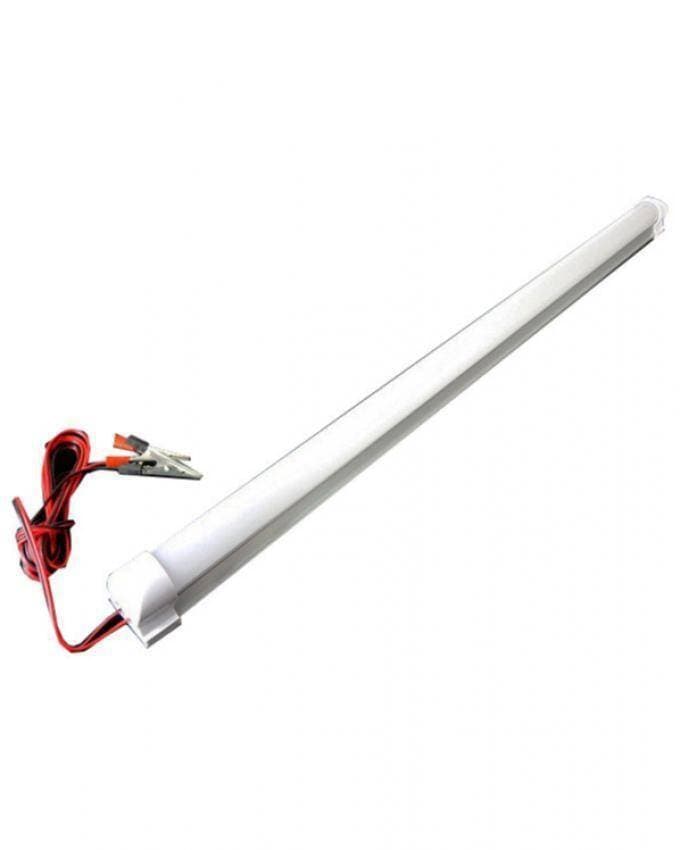 Straight Tube Light With Alligator Clips Dc 12V