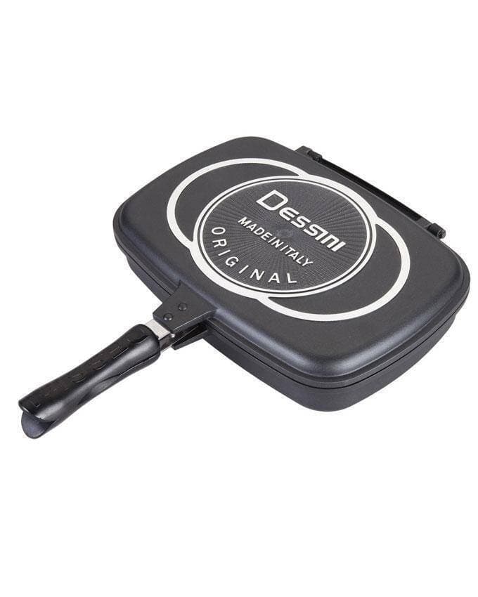 Double Sided Grill Pan - Black
