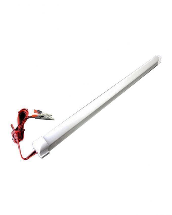 Straight Tube Light With Alligator Clips - Dc 12V