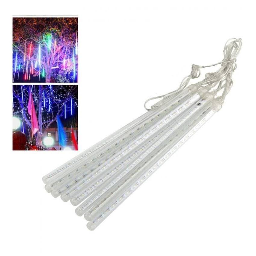 Pack Of 8 Led Lights Strings - 19 Inch - Multicolor