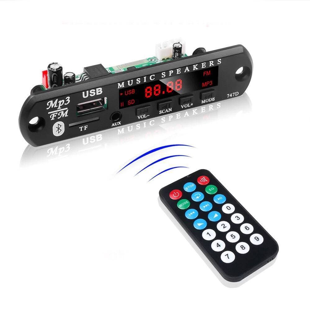 5V Bluetooth Car Kit Fm Radio Wireless Mp3 Circuit