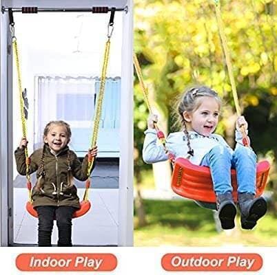 Kids Swing Seat Children Funtoy Outdoor Garden Hammock Adjustable Rope Hanging Chair