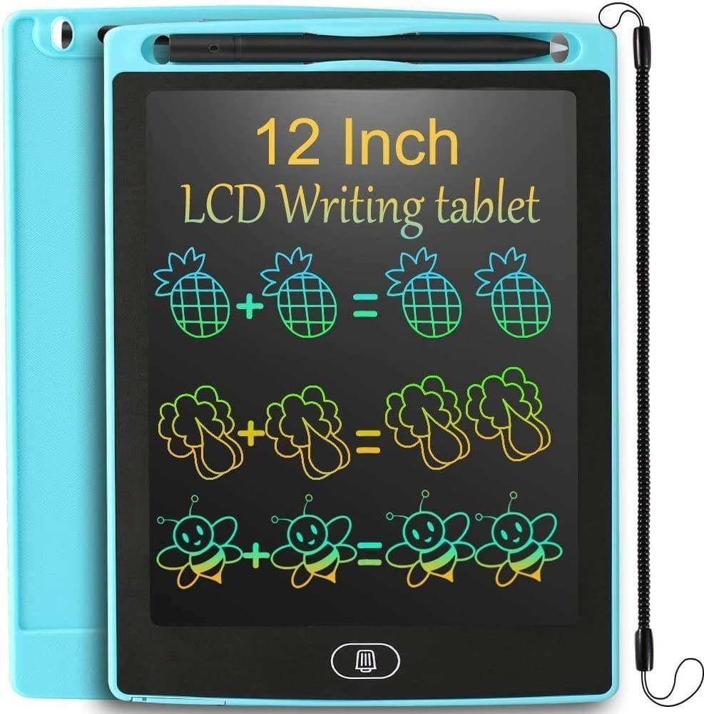 Lcd Writing Tablet 12 Inch Electronic Writing Drawing Colorful Screen Doodle Board
