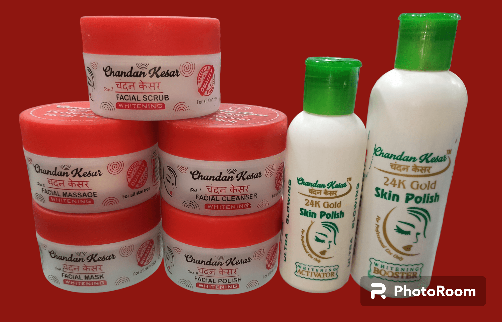Chandan Kesar Gold Facial Kit
