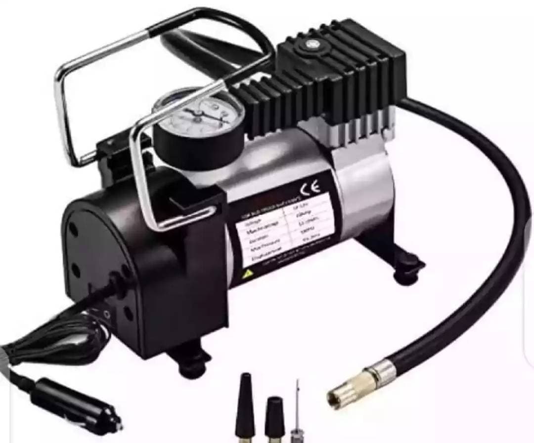 Dc 12V Car Electric Inflator Pump Single-Cylinder Auto Tire Air Compressor