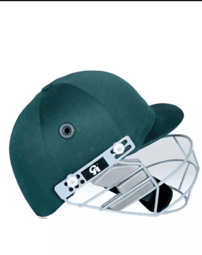 Fiber Cricket Helmet - Green