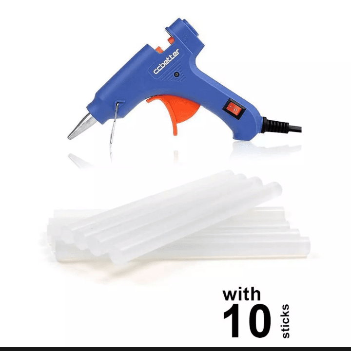Small Gluegun With 10 Glue Sticks Bundle