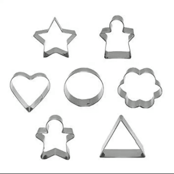 Cookie Cutter Set- 8 Pcs Cake Biscuit Pastry Baking Mould