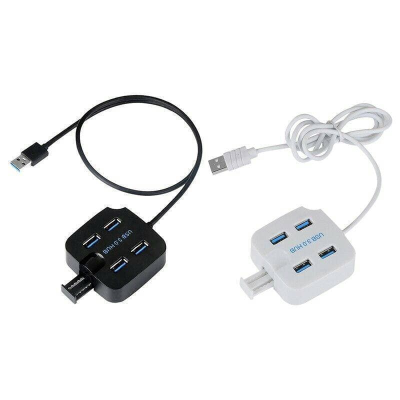 Usb 3.0 Hi-Speed 4 Ports Hub With Phone Holder