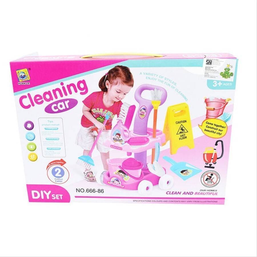Toy Cleaning Car 666-86 Little Helper Clean Sweep Children