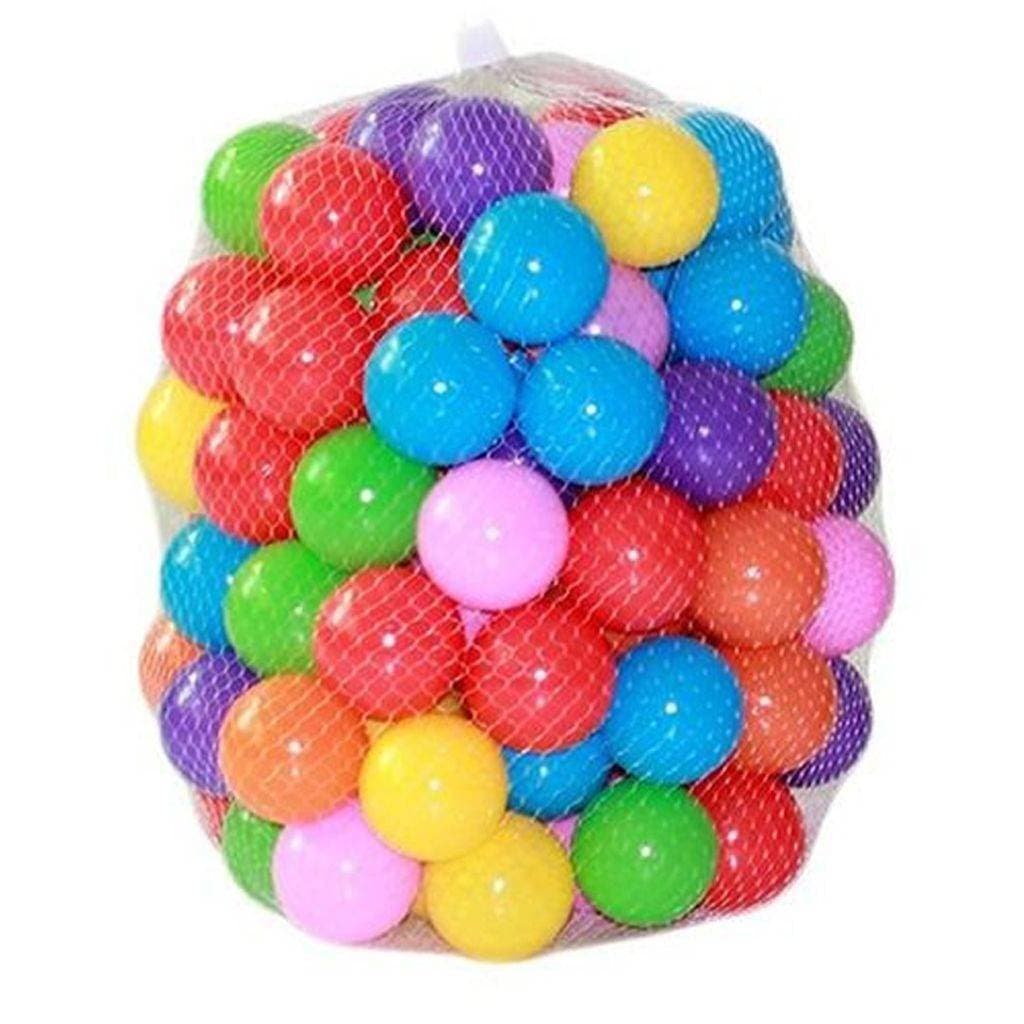 Soft Playballs For Babies In Vibrant Colors (50 Pack)
