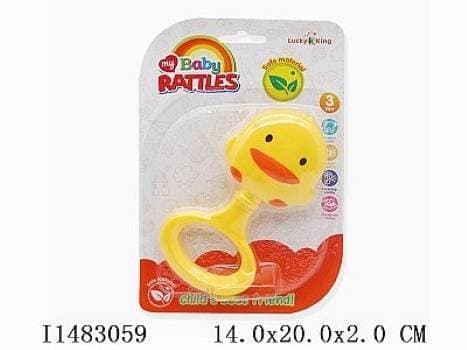 Lucky King My Baby Rattle - Soft Material