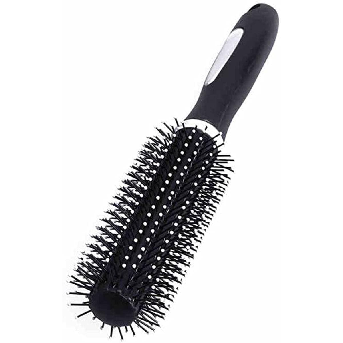 Large Hard Bristle Round Hair Brush
