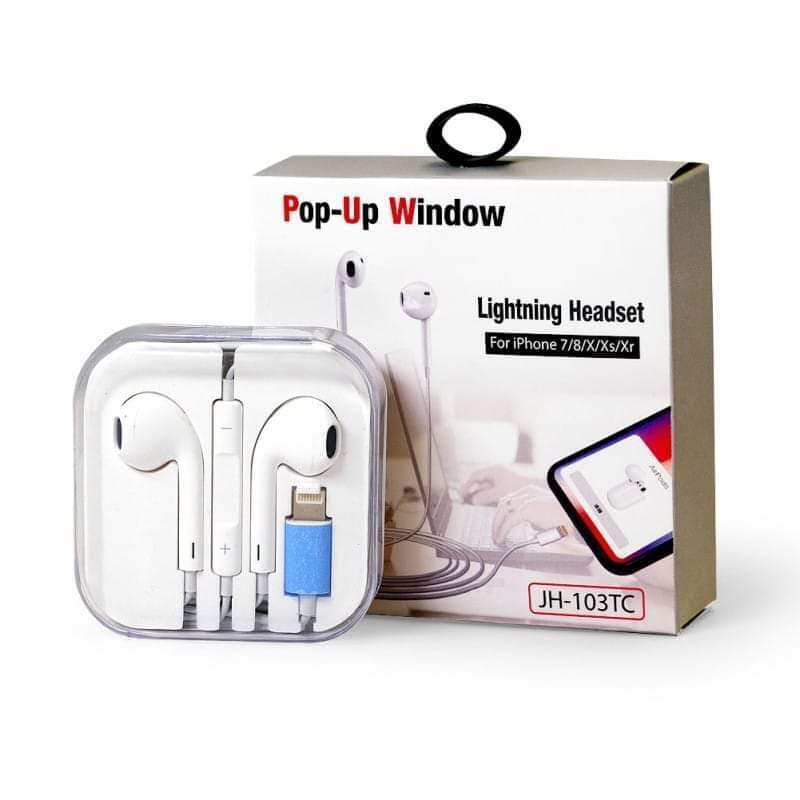 Apple Pop-up Window In Ear Handsfree - White