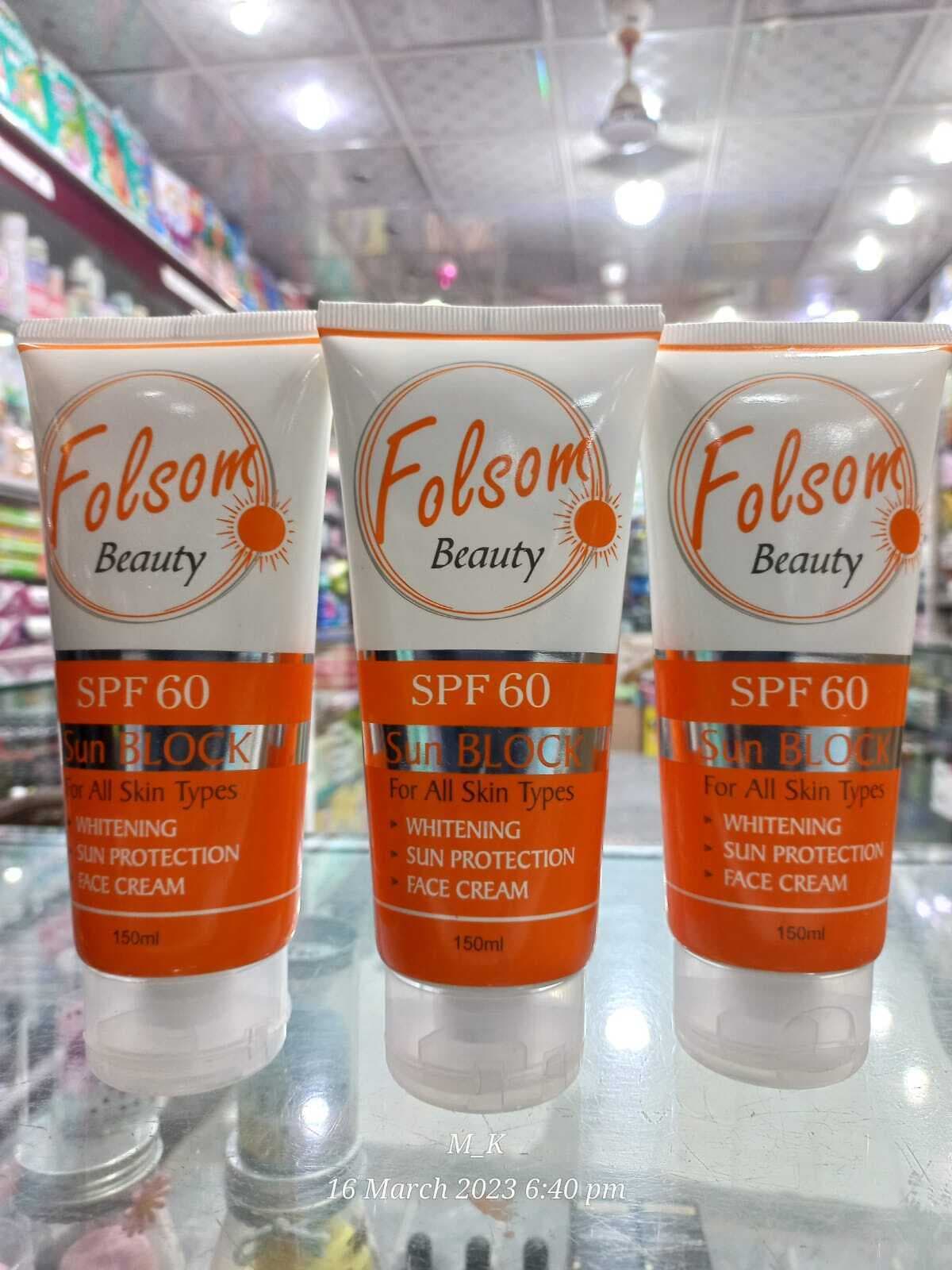 Folsom sun block SPF 60