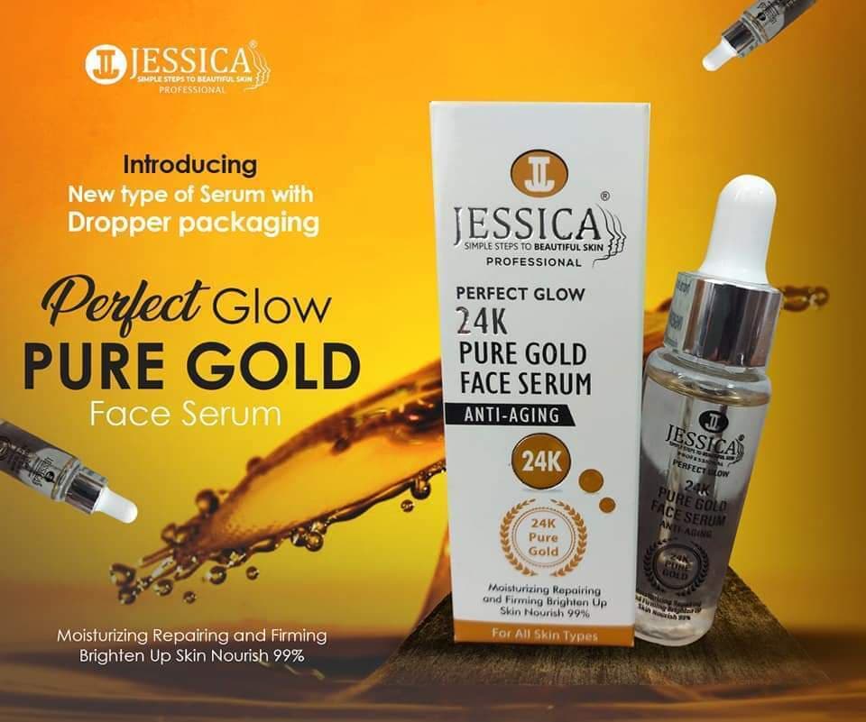 Jessica 24k pure gold serum