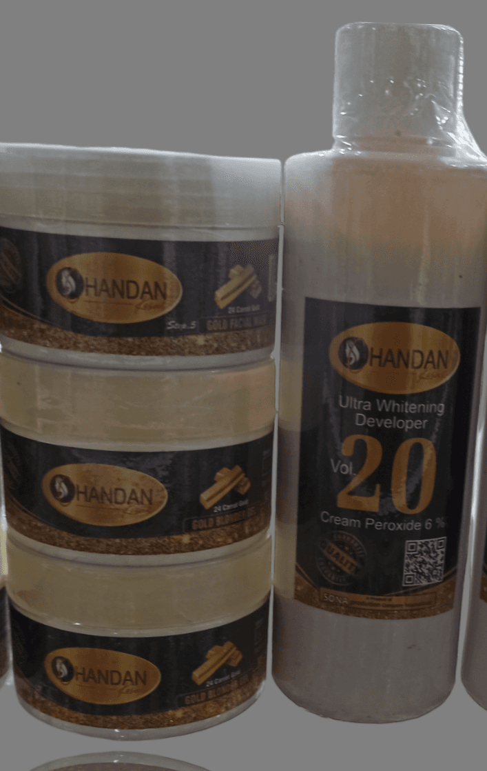 Chadan gold bleach set professional size 1000 gm