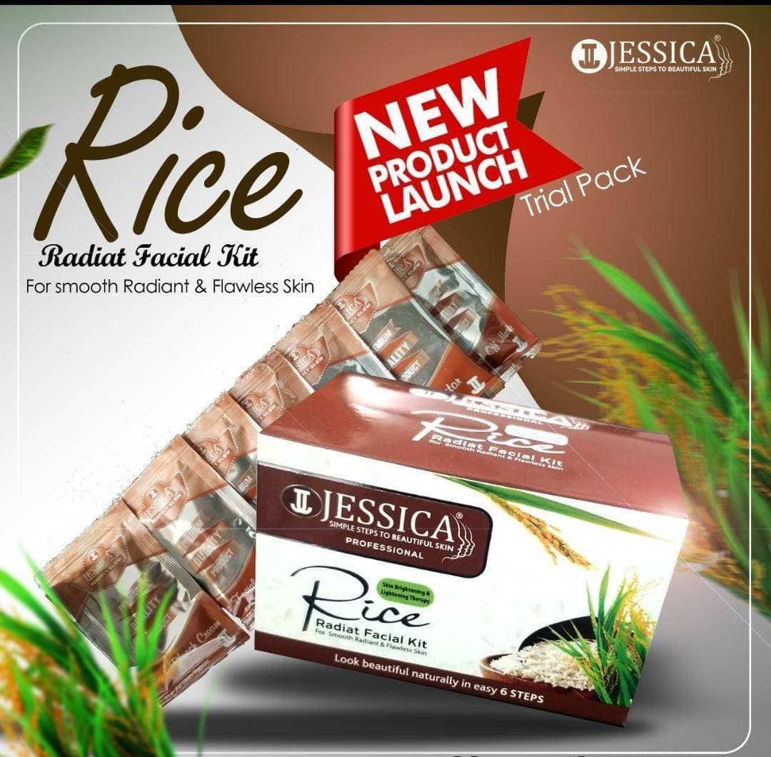 Jessica rice sache 7 step Facial kit