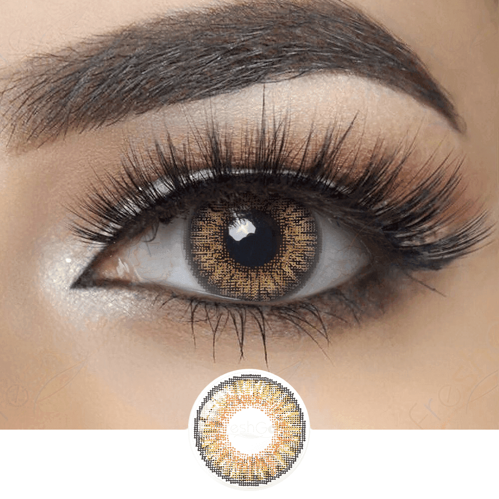 Eye Contact Lens With Container + free water kit