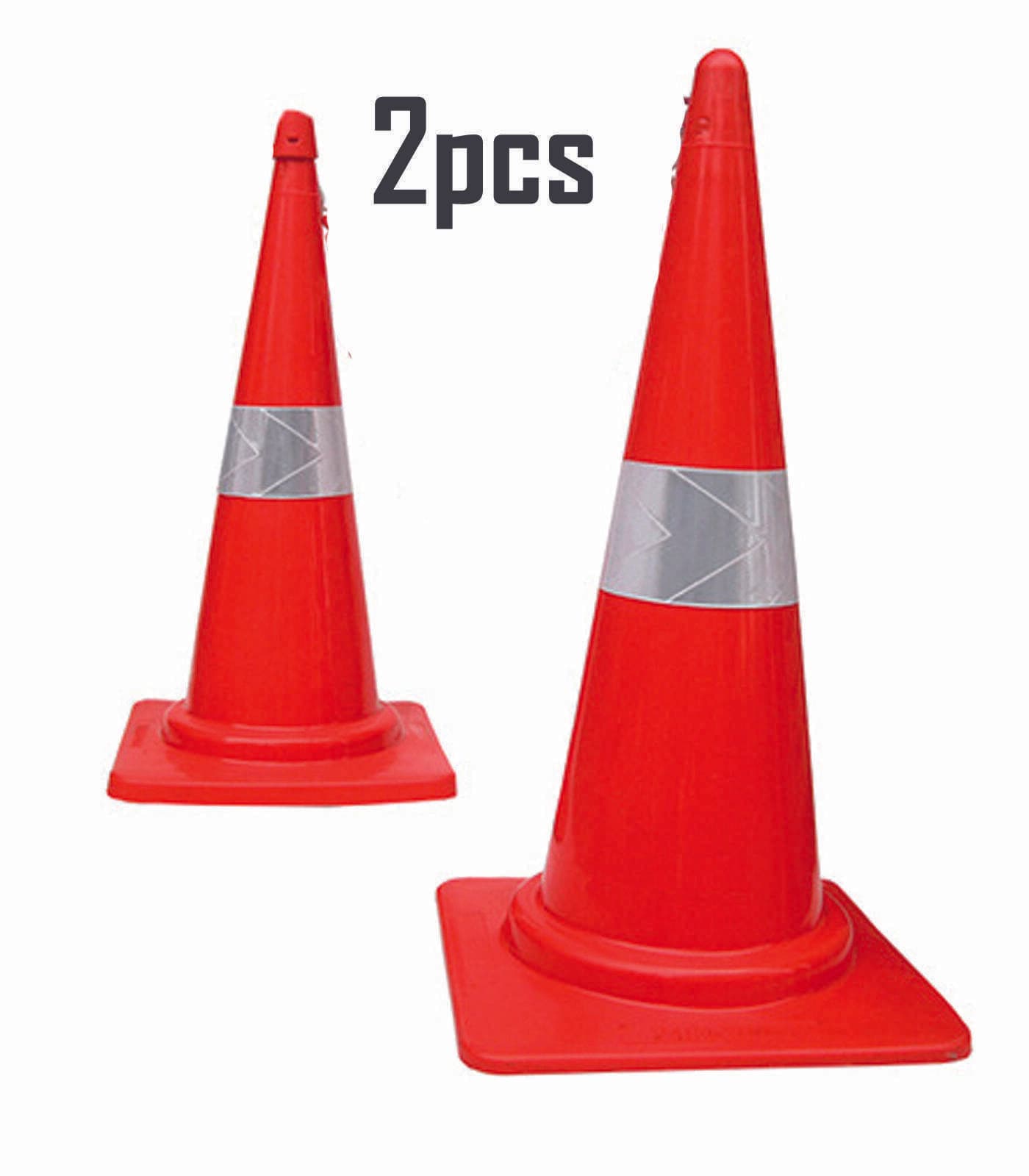 2 PCS 18 Inch Traffic Road Safety Cone