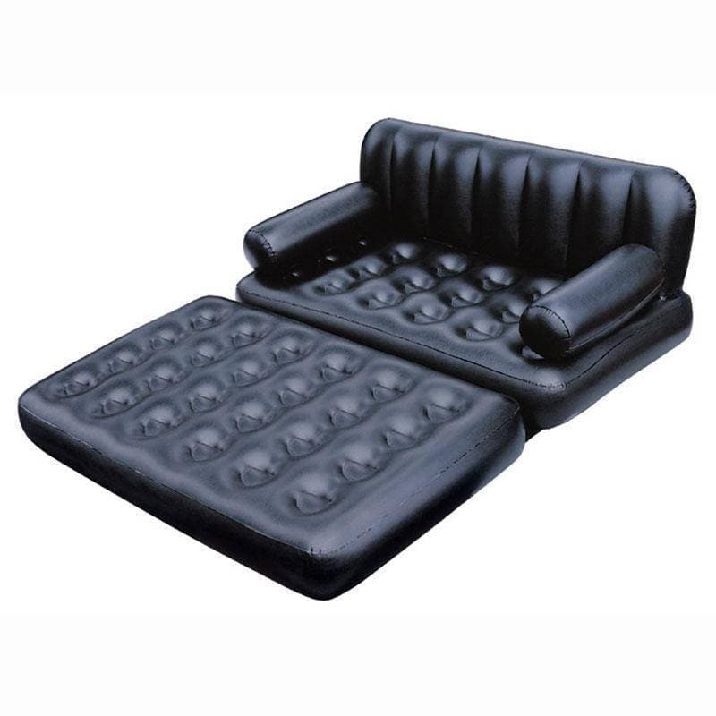 Multifunctional 5 In 1 Foldable Inflatable Sofa Bed For 2 Person
