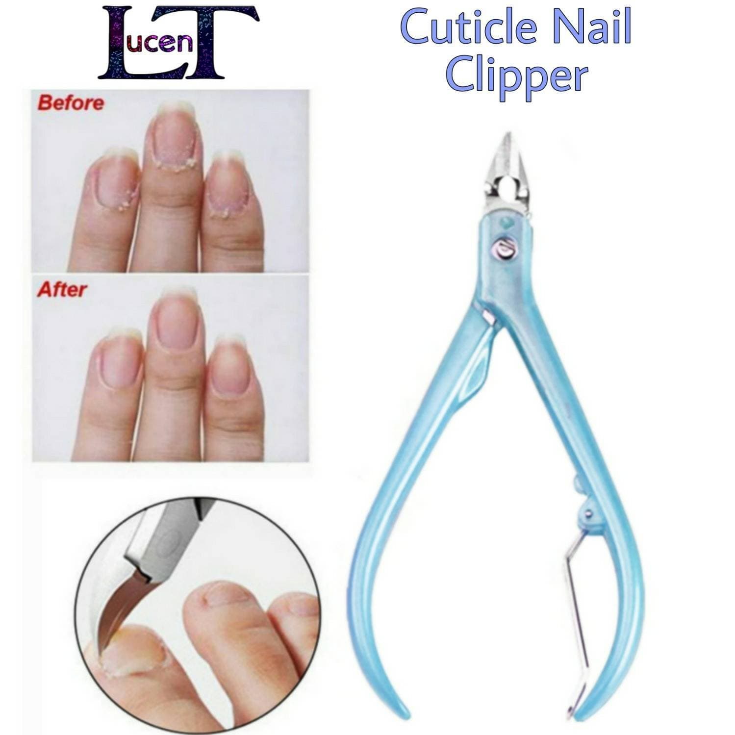 LucenT Toenail Cuticle Nail Clipper