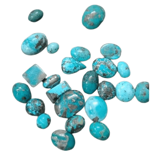 Original Irani Turquois Feroza Stone Weight 13-19 Crt