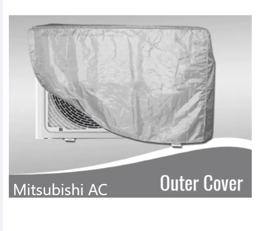 1Ton Mitsu Bishi Inverter Ac Dust Cover Indoor & Outdoor Unit