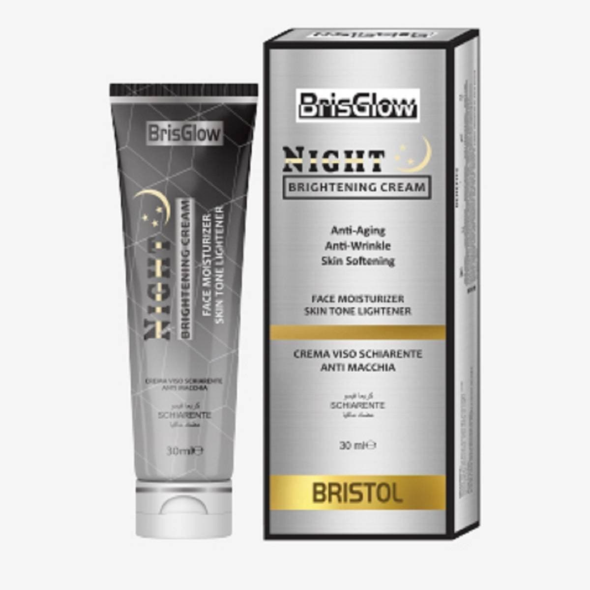 Brisglow Face Whitening Night Cream - 30ml