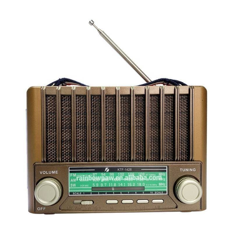 KTF-1428 Bluetooth Radio & Solar Speaker 2 Inch