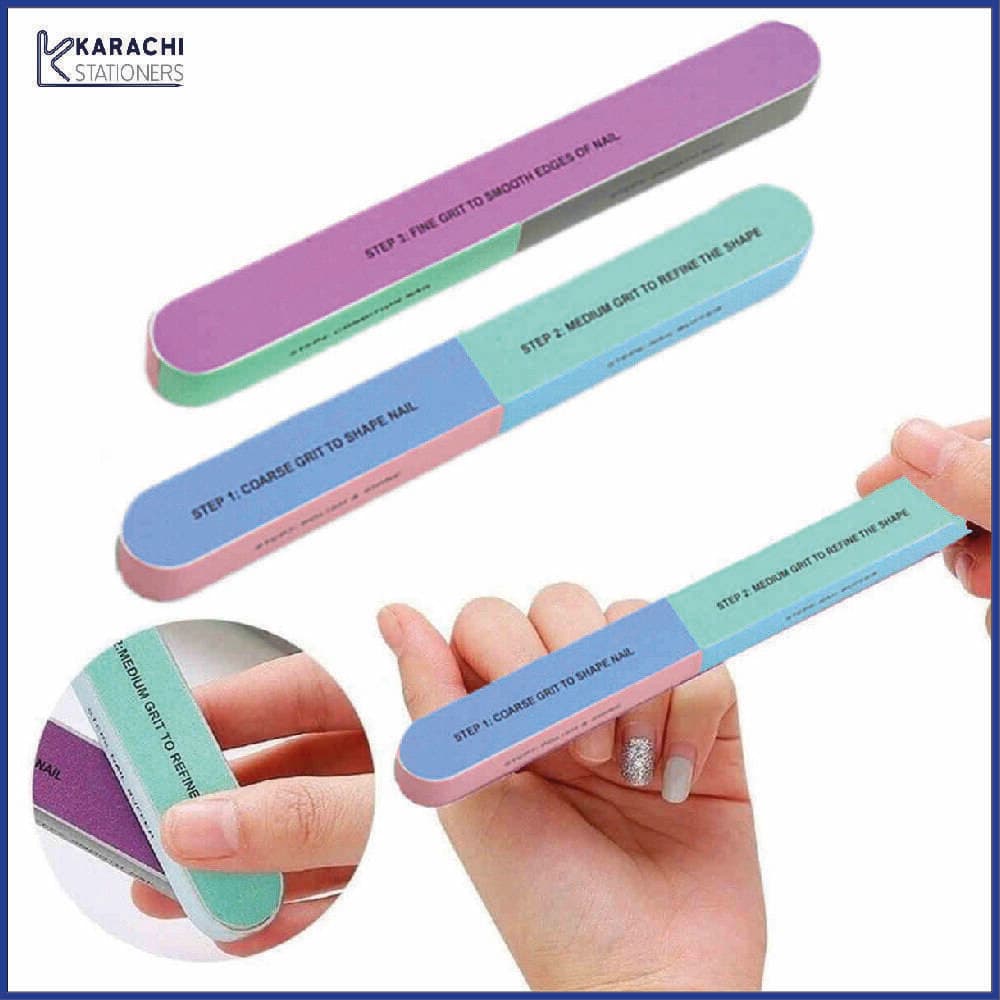 Nail Buffers 6 Step Files Professional Pedicure Art Nails