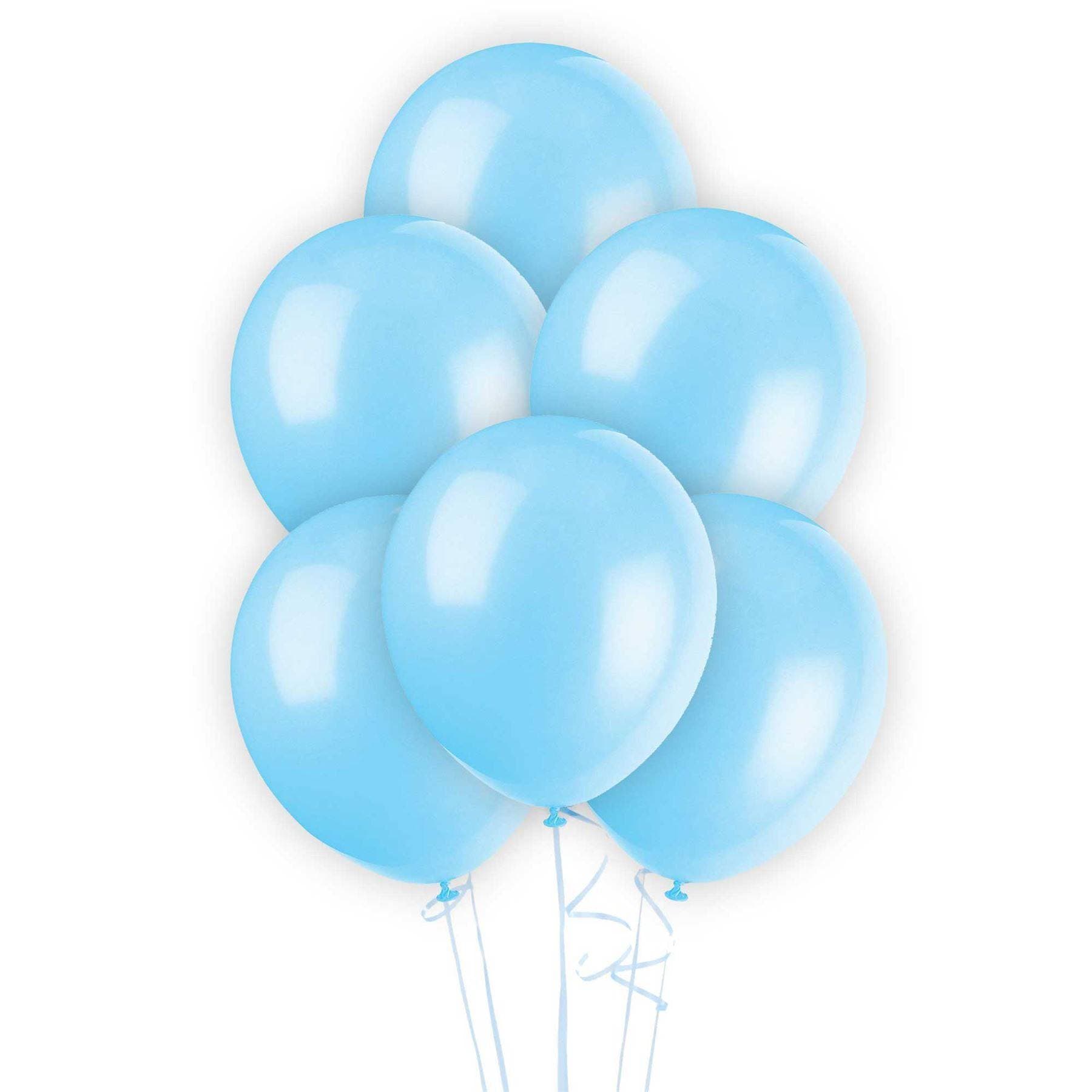 Pack of 50 Blue Balloons Set for Birthday decorations