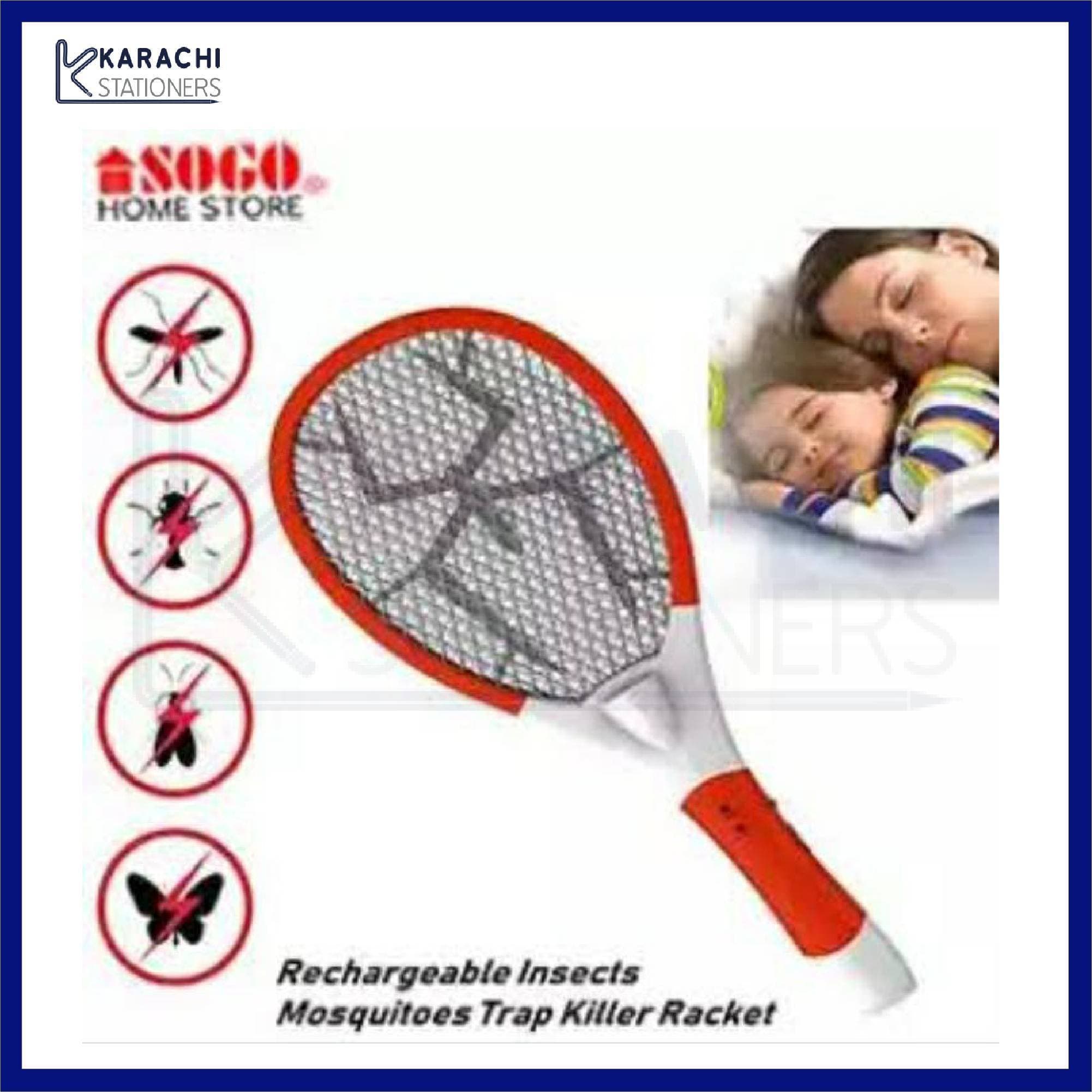 Sogo 2 In 1 Rechargeable Mosquito Killer Racket