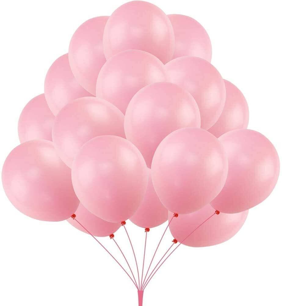 Pack of 50 Pink Balloons Set for Birthday decorations