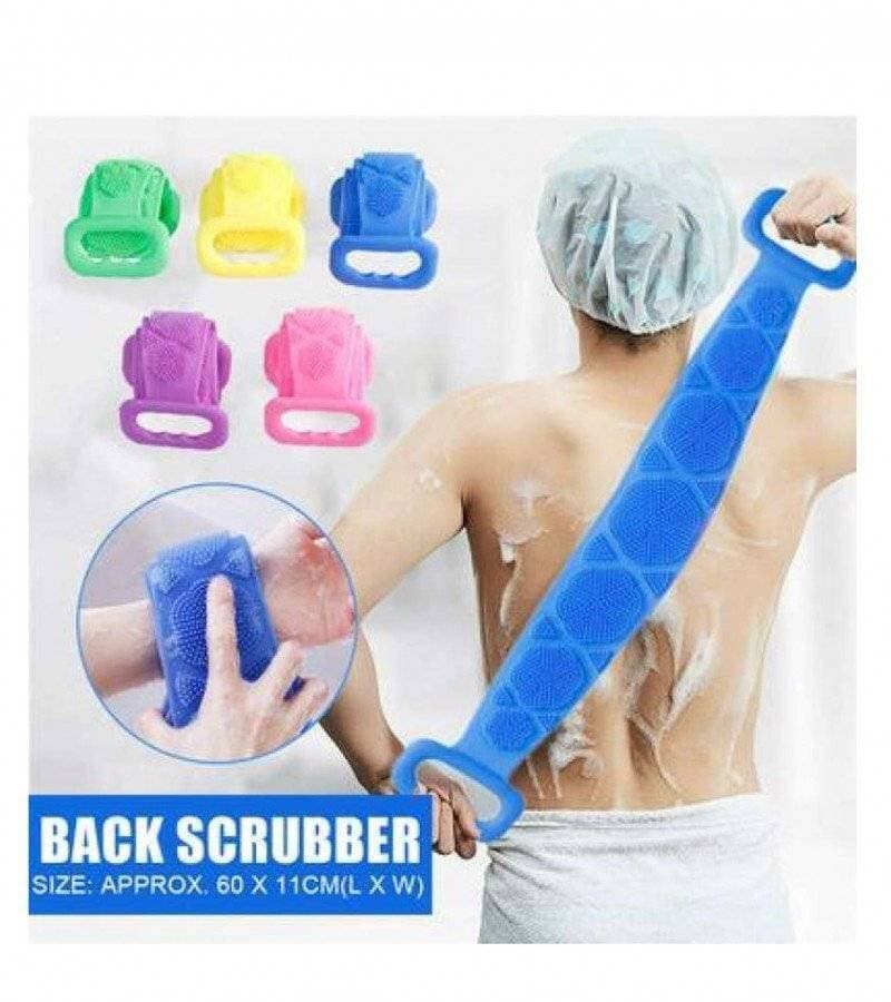Silicone Body Wash - Exfoliating Massage Body Scrubber Belt