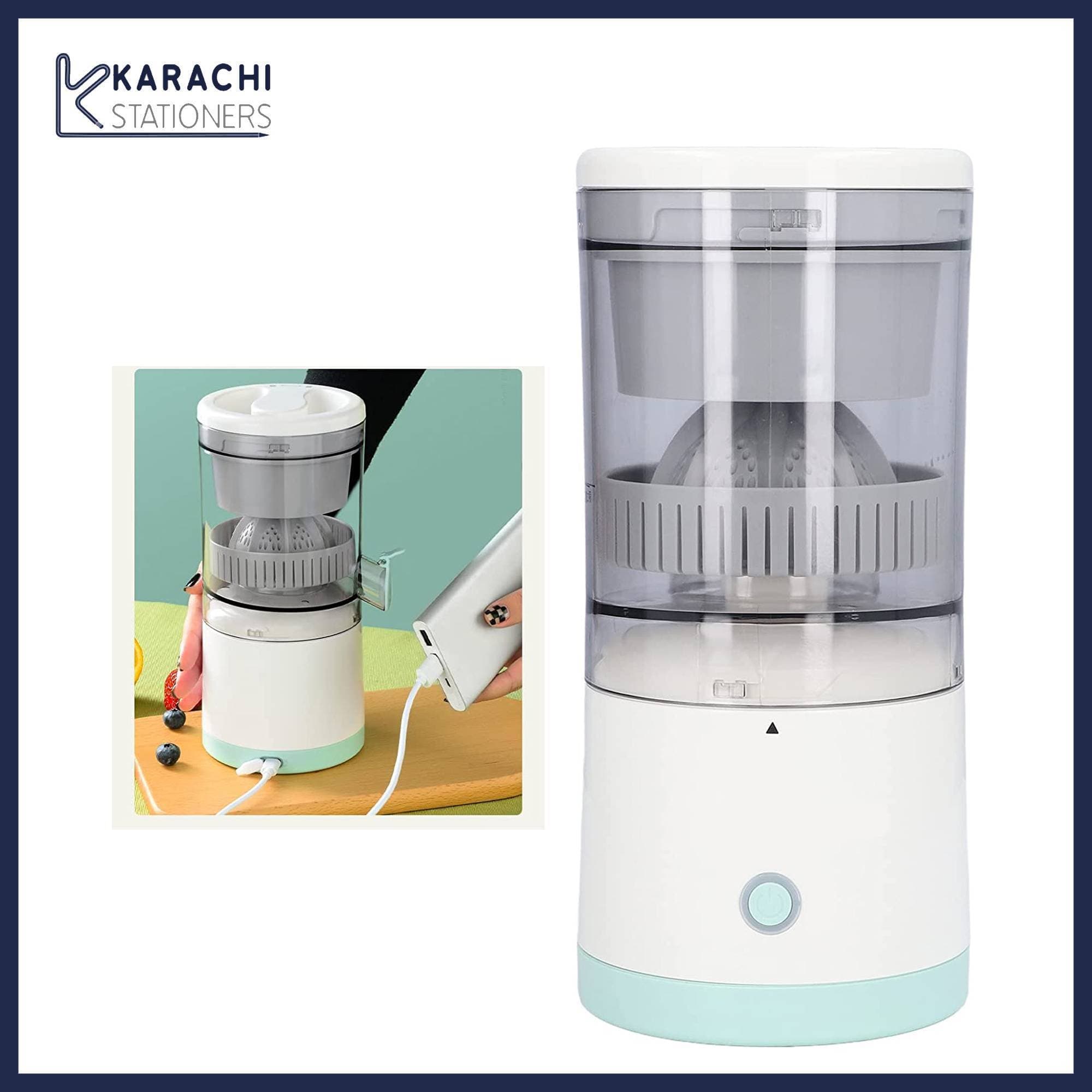 Portable Electric Citrus Juicer - Wireless Usb Rechargeable Fruit Squeezer Extractor