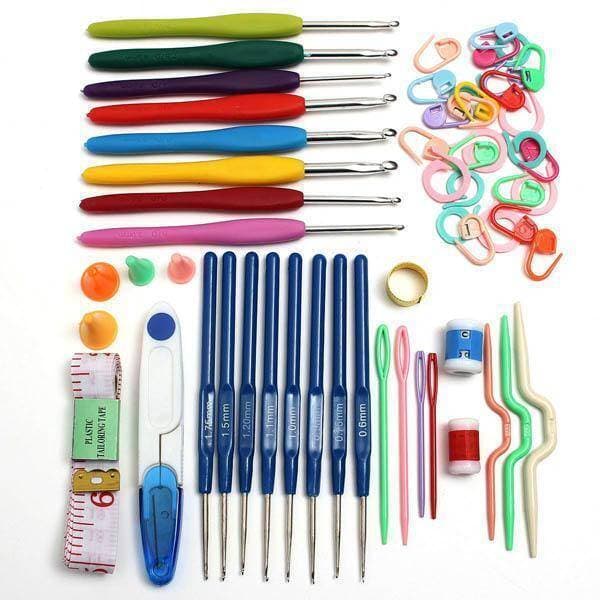 Ibs Factory Crochet & Knitting Set (52 Piece)
