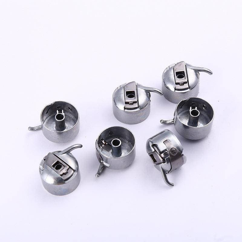 Sewing Machine Silver Metal Bobbin Case - 1-Piece