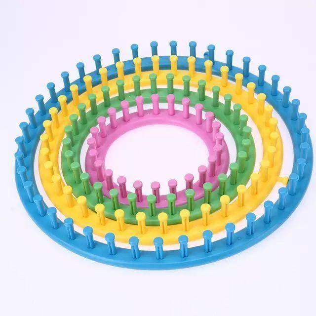 4Pcs/Set Flower Knitting Loom Kit Daisy Knit