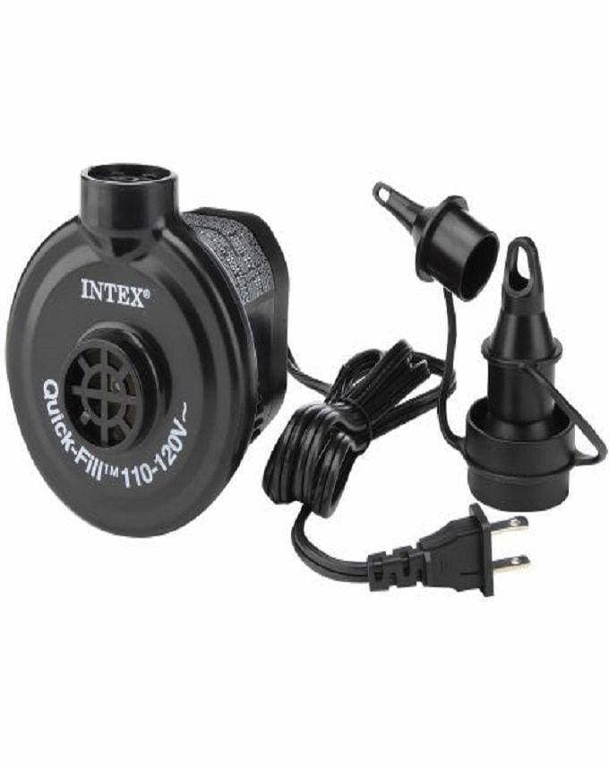 Quick Fill Electric Air Pump - Black