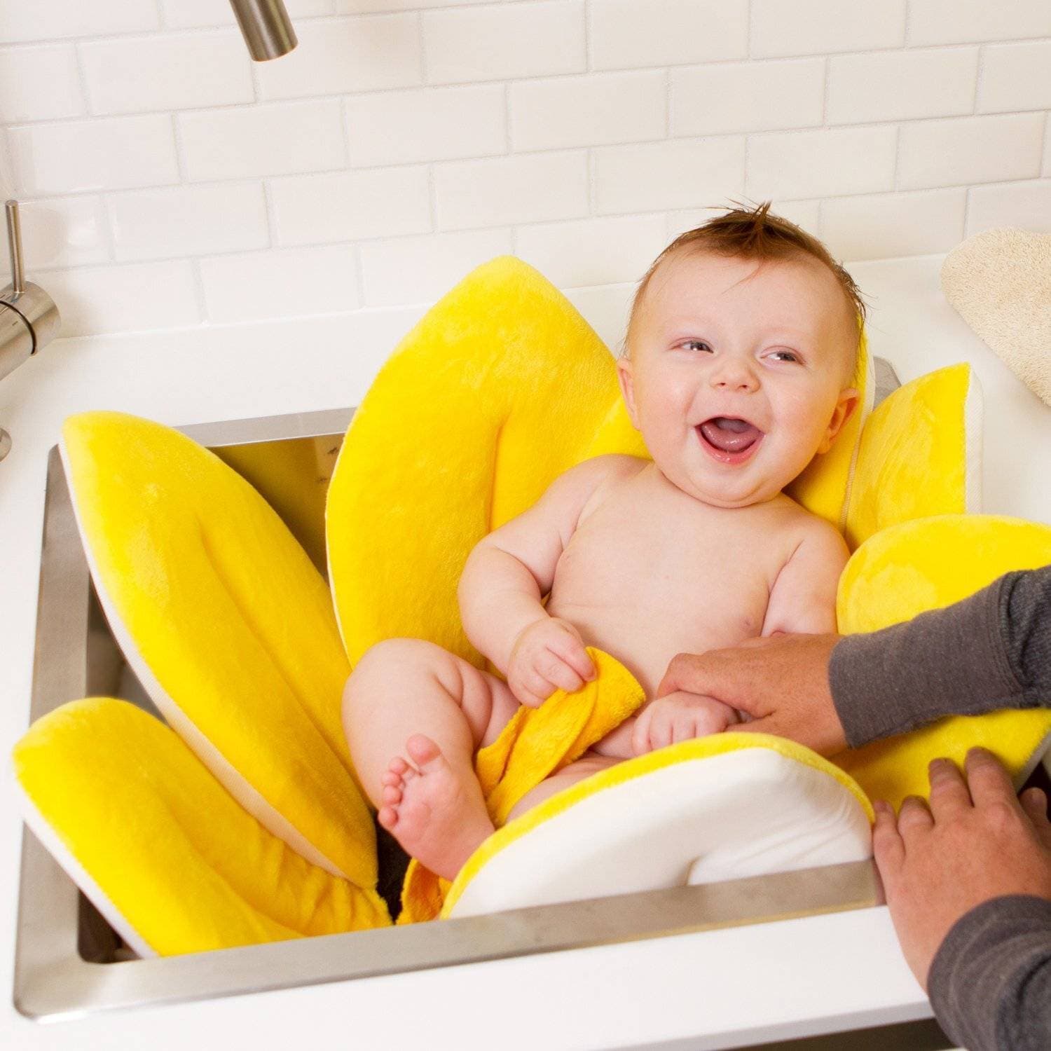 Multicolor - Foldable Blooming Bath Flower For Babies